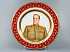 Декоративная тарелка 300 мм Маршал Жуков Г.К., форма Mazarin (Мазарин), арт 80.99481.00.1