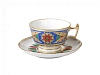 Чашка с блюдцем чайная 250 мл форма Александрия рисунок Готический арт. 81.21265.00.1
