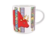 Кружка форма Стандарт рисунок Красный бык, арт.  80.99934.00.1
