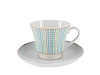 Чашка с блюдцем чайная форма Банкетная рисунок Дублин арт. 81.27980.00.1
