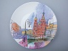 Декоративная тарелка 195 мм форма Эллипс рисунок Санкт-Петербург.Итальянский мост арт. 80.88709.00.1