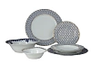 Сервиз столовый форма Европейская 2 рисунок Саламандра-2, 6 персон 22 предметов, арт. 81.27435.00.1