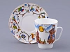 Чашка с блюдцем форма Майская рисунок Московский Собор, арт. 81.32623.00.1