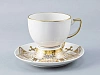 Чашка с блюдцем чайная форма Анданте рисунок К венцу арт. 81.14638.00.1